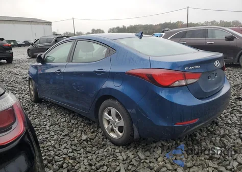 2015 Hyundai Elantra Se z USA, uszkodzony, nr VIN KMHDH4AEXFU453356